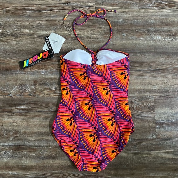 ☀️ Jantzen One Piece Halter Swimsuit - Picture 6 of 10